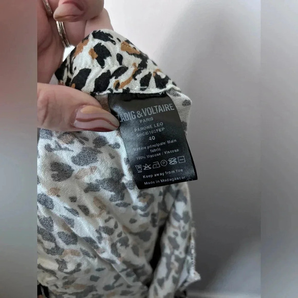 Zadig & Voltaire | Leopard Print Lounge Set | Size S - Picture 5 of 13
